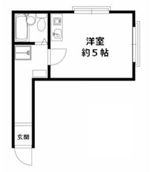 KSGマリーン三ツ堀Ⅲの物件間取画像